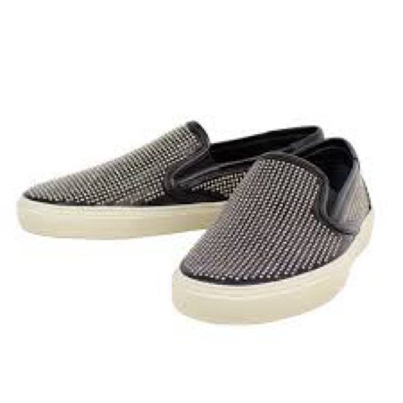 Saint Laurent studded slip on sneakers - Picture 4 of 4